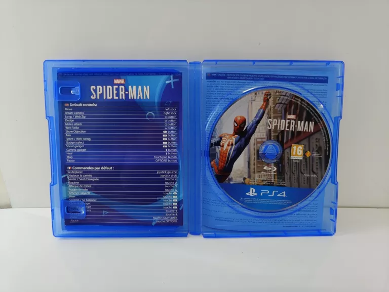 GRA NA PS4 MARVEL SPIDER-MAN