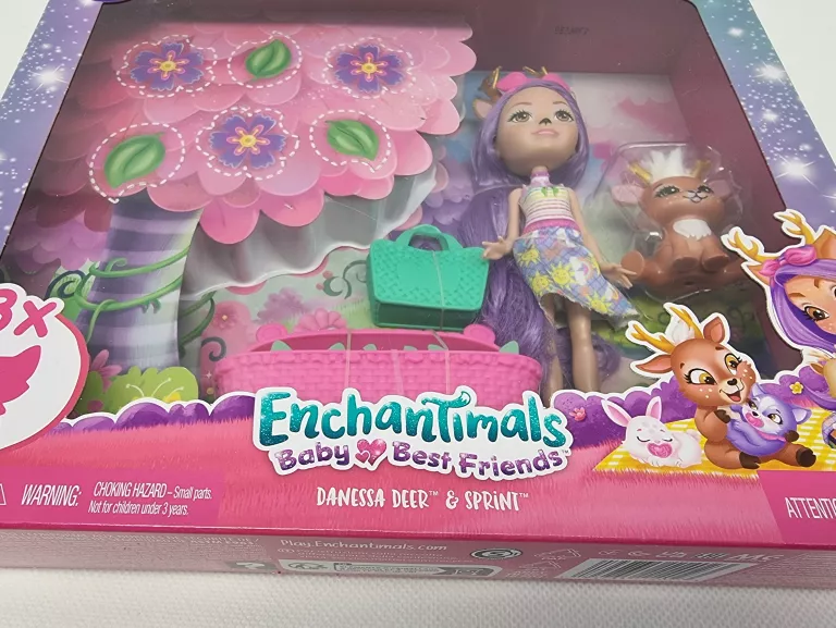 MATTEL ENCHANTIMALS DANESSA NIESPODZIANKA HLK84