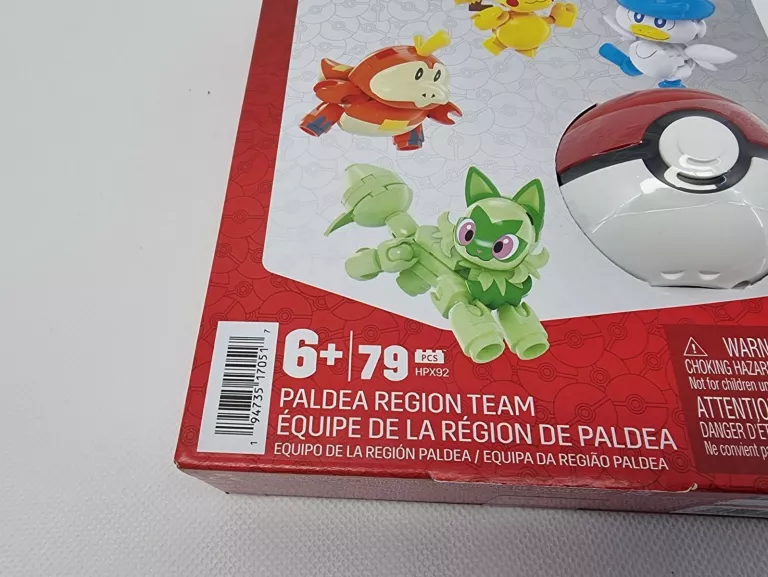 MEGA POKEMON TOWARZYSZE Z PALDEI HPX92