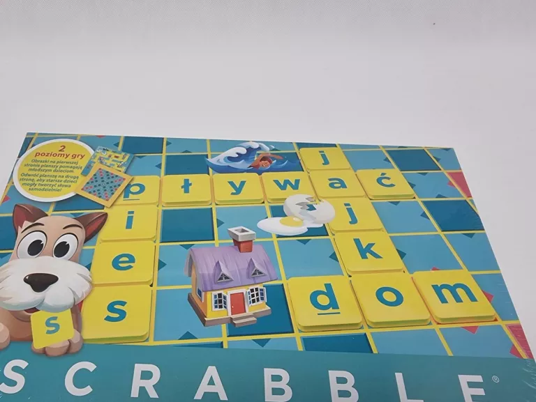 MATTEL GRA SCRABBLE JUNIOR Y9735