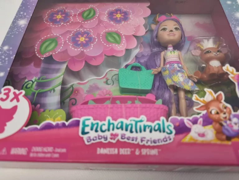 MATTEL ENCHANTIMALS DANESSA NIESPODZIANKA HLK84