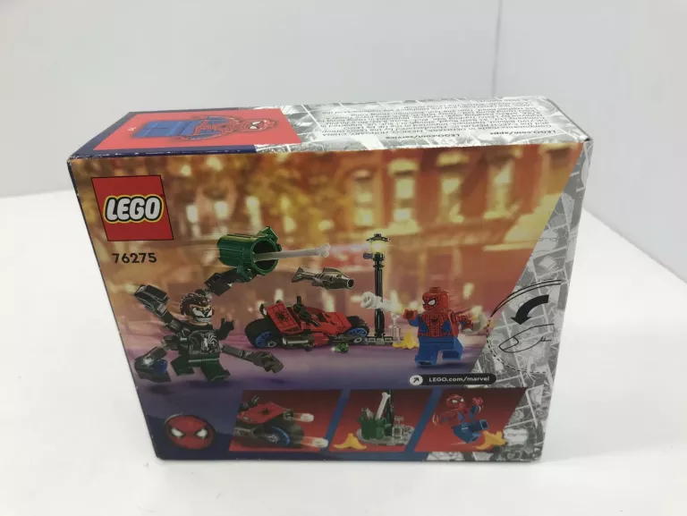 LEGO MARVEL SPIDERMAN 76275 POŚCIG NA MOTOCYKLU DR OCK