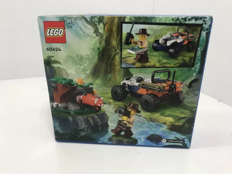 LEGO 60424 SAMOCHÓD TERENOWY QUAD BADACZA DŻUNGLI