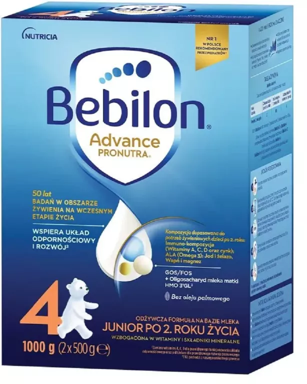 MLEKO BEBILON ADVANCE PRONUTRA 4 1000G