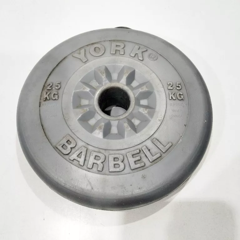 OBCIĄŻENIE YORK BARBELL 2,5KG (2SZT)