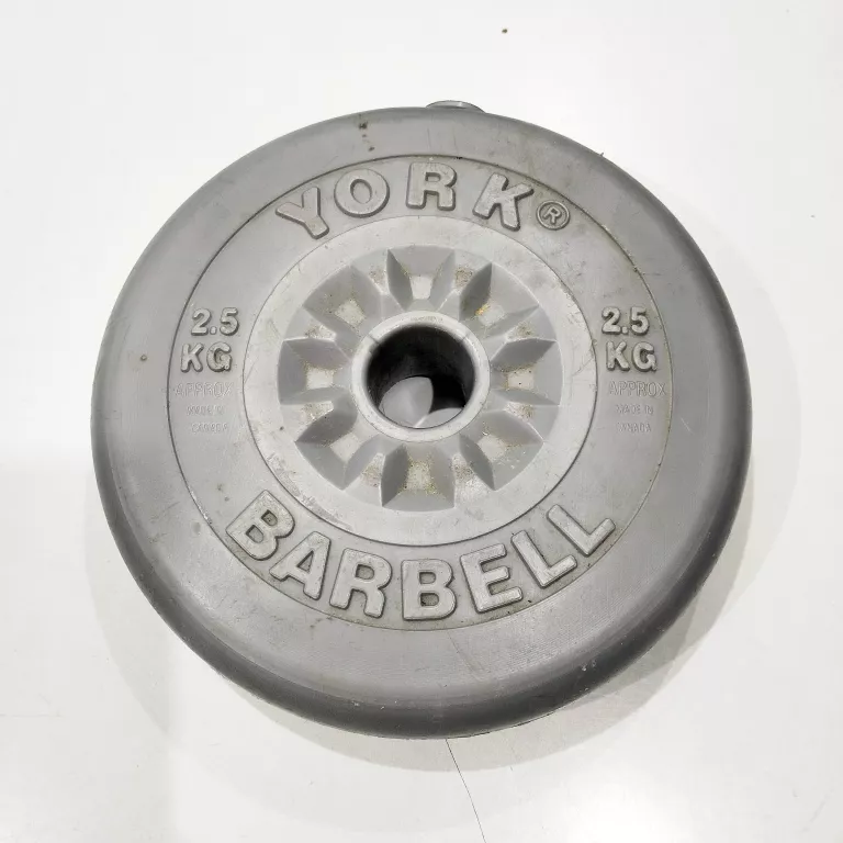OBCIĄŻENIE YORK BARBELL 2,5KG (2SZT)