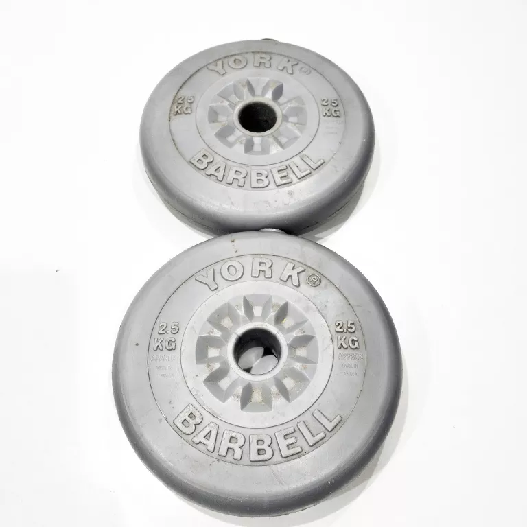 OBCIĄŻENIE YORK BARBELL 2,5KG (2SZT)