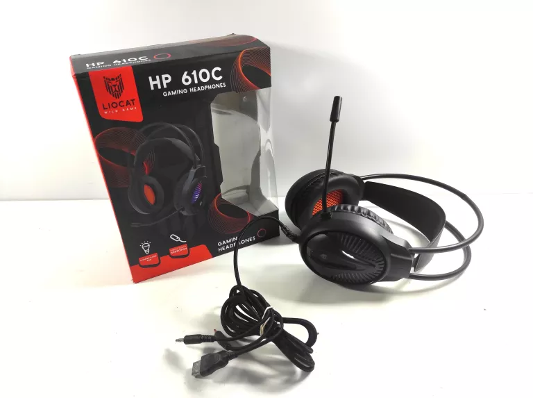 SŁUCHAWKI GAMINGOWE LIOCAT HP610C