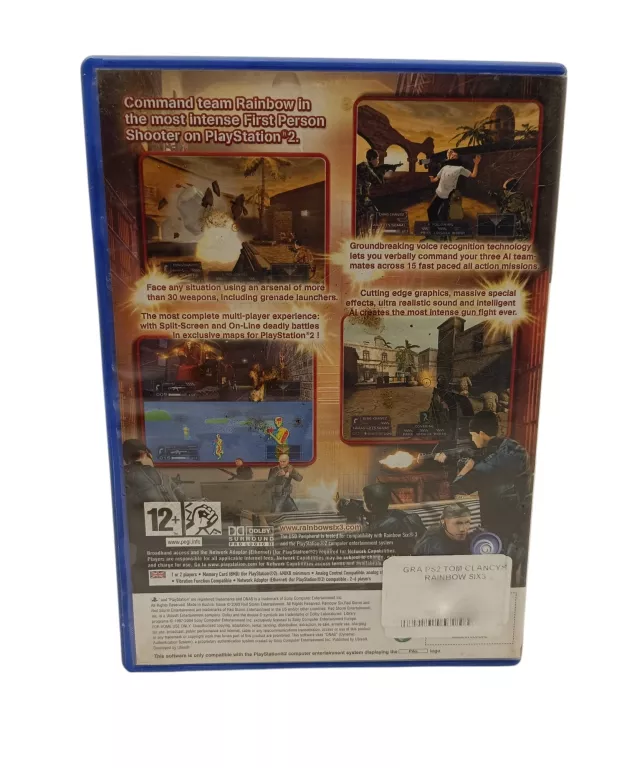 RAINBOW SIX 3 - TOM CLANCY’S - PS2
