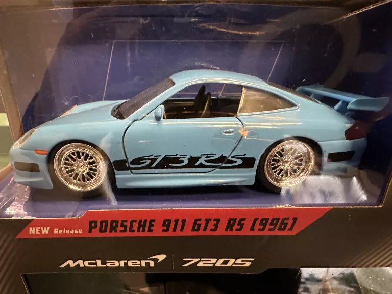 FAST & FURIOUS ZESTAW 2 AUT MCLAREN 7205 + PORSCHE 911 GT3 RS