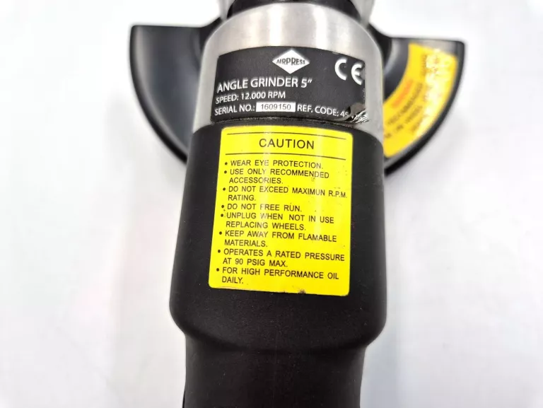 SZLIFIERKA KĄTOWA PNEUMATYCZNA 125 MM AIRPRESS ANGLE GRINDER 5'