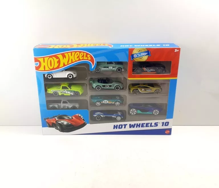 ZESTAW SAMOCHODZIKÓW HOT WHEELS 10PACK