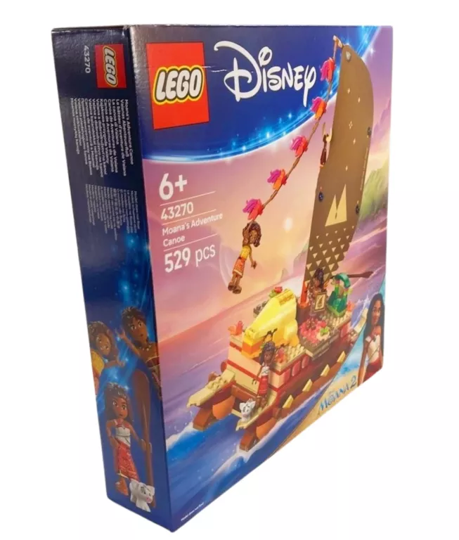 KLOCKI LEGO DISNEY 43270 KAJAKOWA PRZYGODA VAIANY