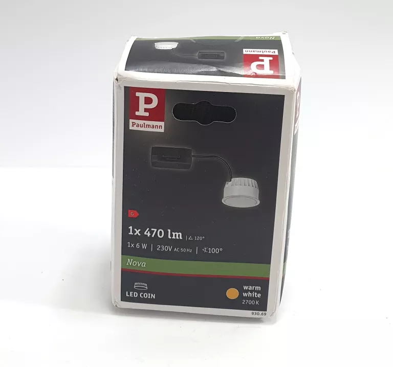 PAULMANN LED MODUŁ DO ZABUDOWY NOVA COIN OKRĄGŁY 50MM COIN 6W 470LM