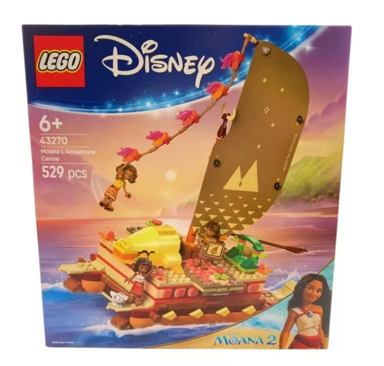 KLOCKI LEGO DISNEY 43270 KAJAKOWA PRZYGODA VAIANY