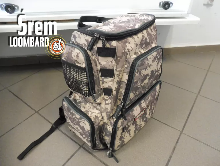 PLECAK ROBINSON CAMO PREDATOR 29X20X44CM, SOLO, STAN BDB!