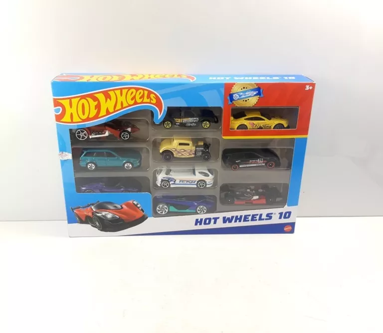 ZESTAW SAMOCHODZIKÓW HOT WHEELS 10PACK