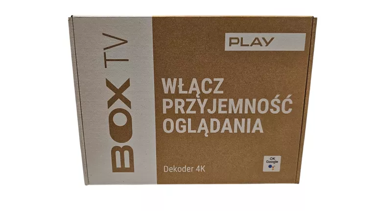 DEKODER PLAY BOX TV 4K HDR ANDROID TV