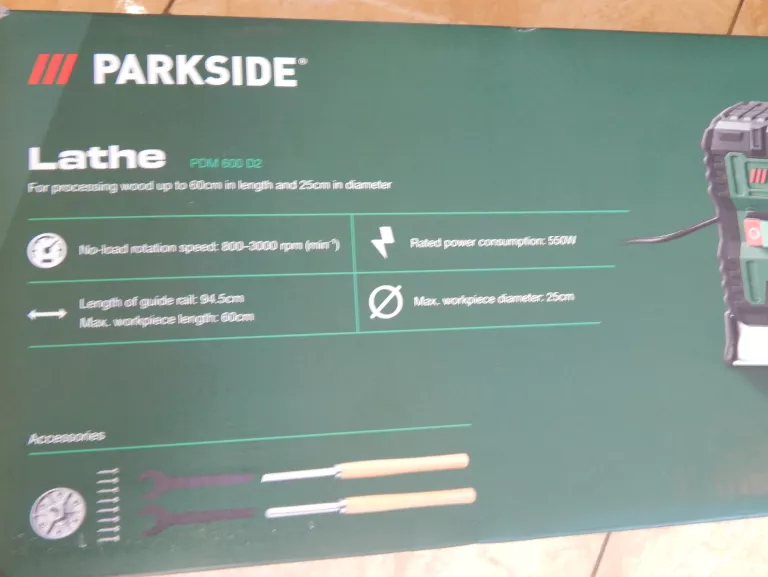 TOKARKA PARKSIDE PDM 600 D2