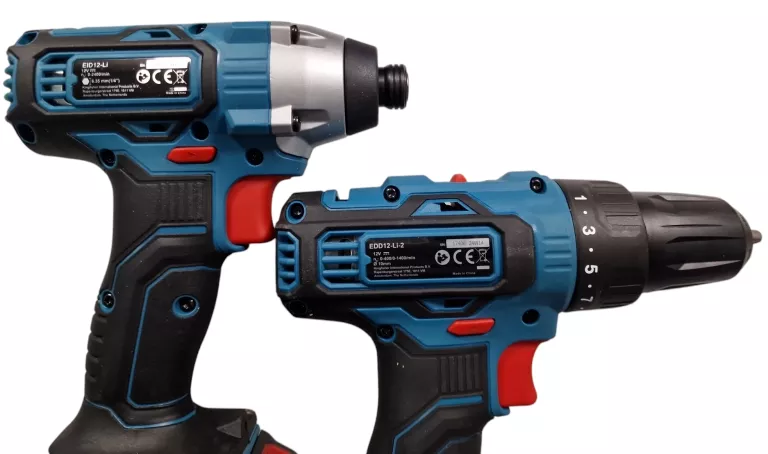 ZESTAW WKRĘTARKA + ZAKRĘTARKA ERBAUER 12 V EDD12-LI-2