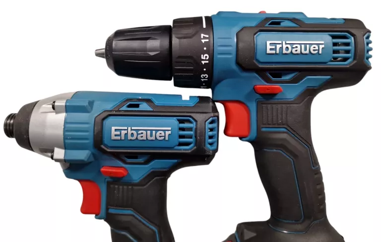 ZESTAW WKRĘTARKA + ZAKRĘTARKA ERBAUER 12 V EDD12-LI-2