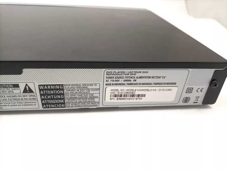 ODTWARZACZ DVD SAMSUNG DVD-C350