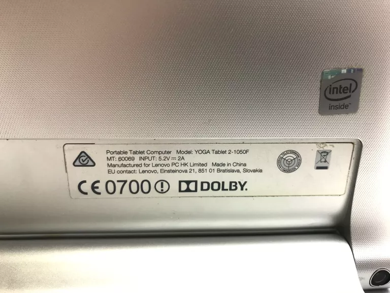 TABLET LENOVO JOGA TAB 2