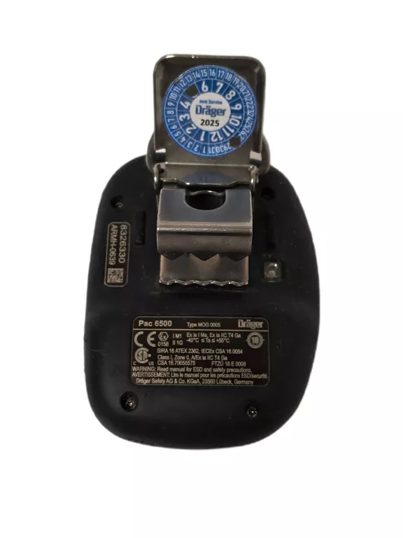 PRZENOŚNY DETEKTOR SIARKOWODORU DRAGER PAC 6500 - H2S