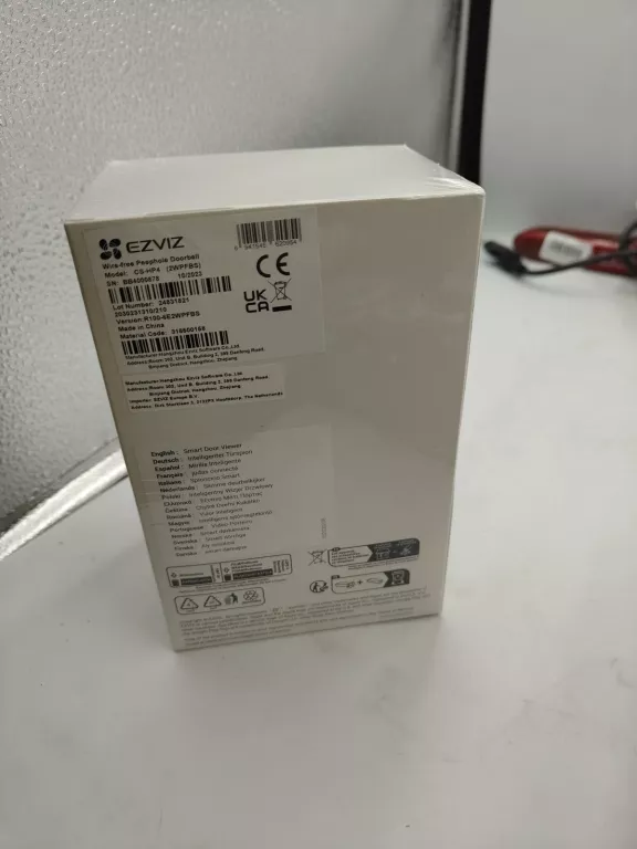EZVIZ CP4 DZWONEK DO DRZWI WIZJER Z CZUJNIKIEM 166° CS-HP4