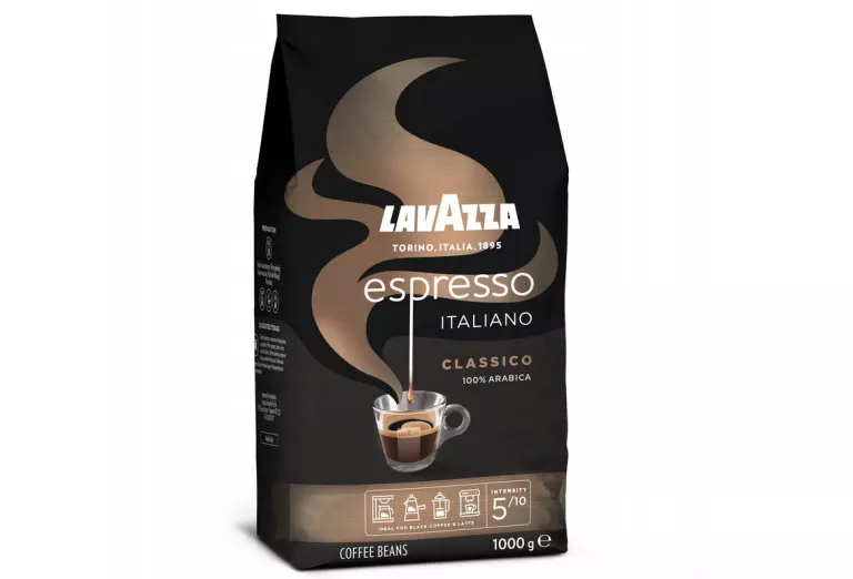 KAWA ZIARNISTA MIESZANA LAVAZZA CAFFE ESPRESSO ITALIANO CLASSICO 1000 G