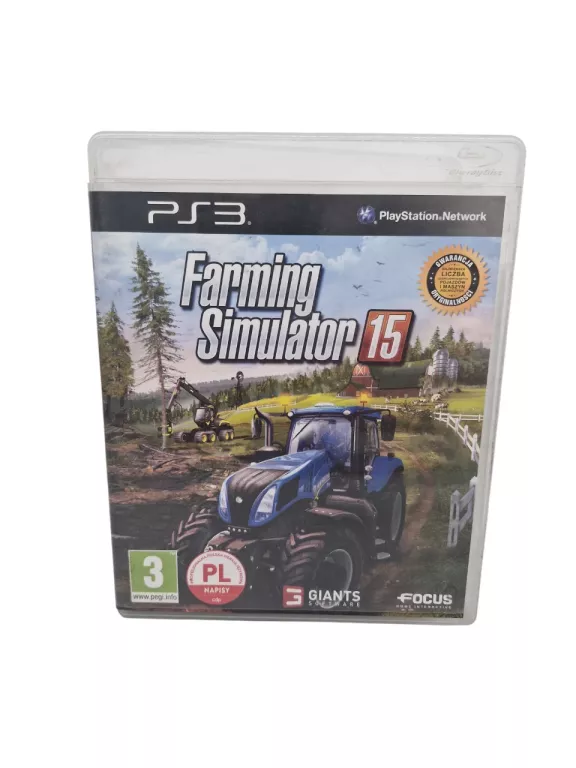 FARMING SIMULATOR 15 PL PS3