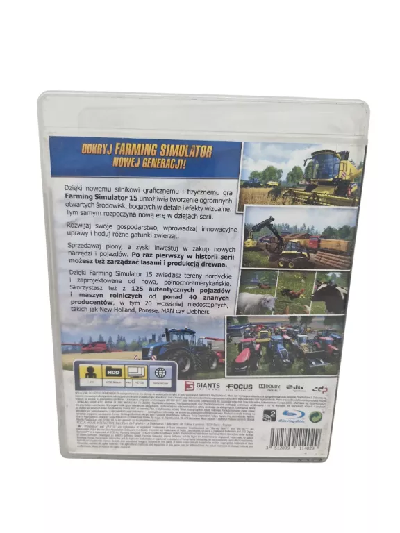 FARMING SIMULATOR 15 PL PS3