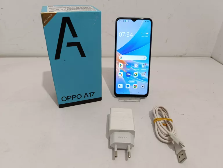 TELEFON OPPO MODEL A17 4/64 GB ZESTAW