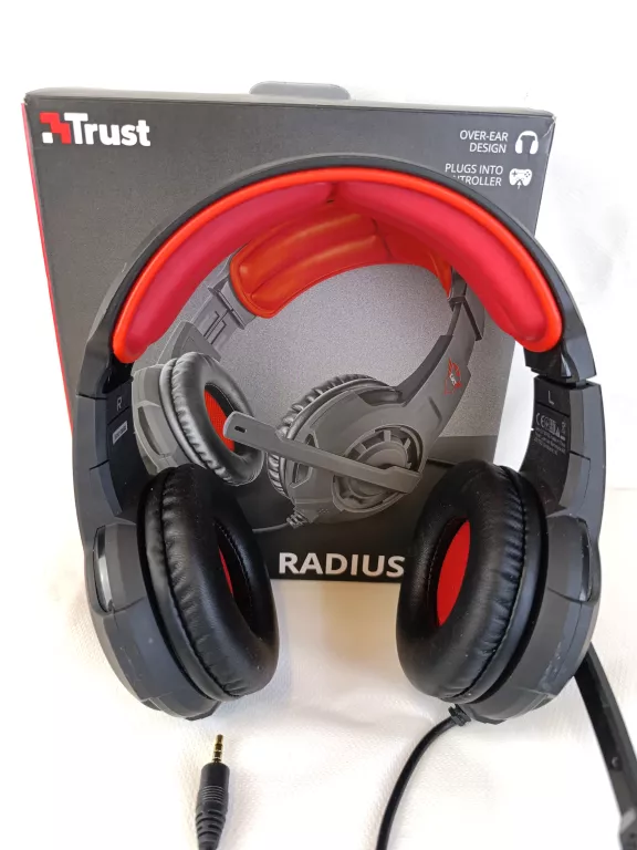 SŁUCHAWKI PRZEWODOWE TRUST GXT 310 PUDEŁKO
