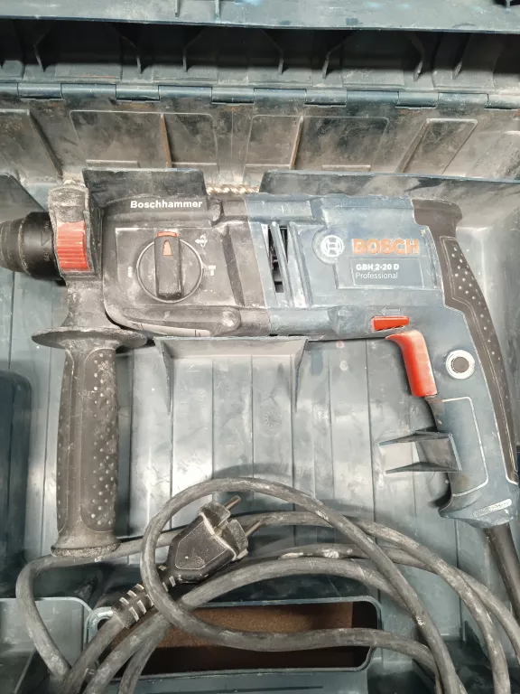 MŁOTOWIERTARKA BOSCH WIERTARKA SDS PLUS 650 W 2-20D