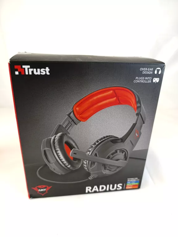 SŁUCHAWKI PRZEWODOWE TRUST GXT 310 PUDEŁKO