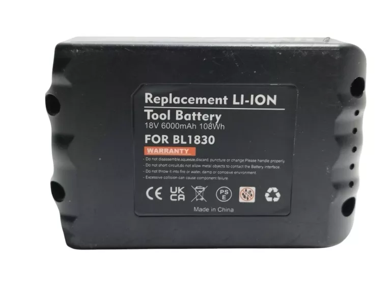 BATERIA AKUMULATOR DO MAKITA 18V ZAMIENNIK BL1830 6AH