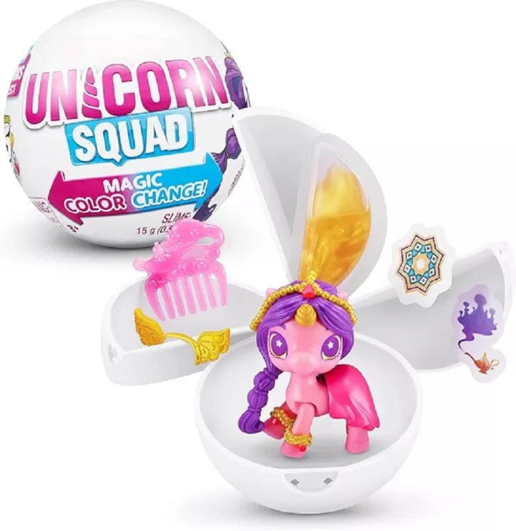 KULA ZURU 5 SURPRISE UNICORN SQUAD MAGICZNA ZMIANA KOLORU