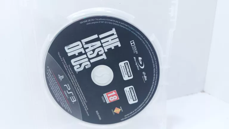 GRA PS3 THE LAST OF US BRAK OKŁADKI