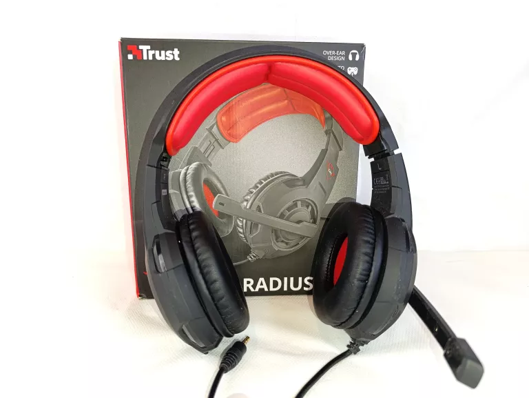 SŁUCHAWKI PRZEWODOWE TRUST GXT 310 PUDEŁKO