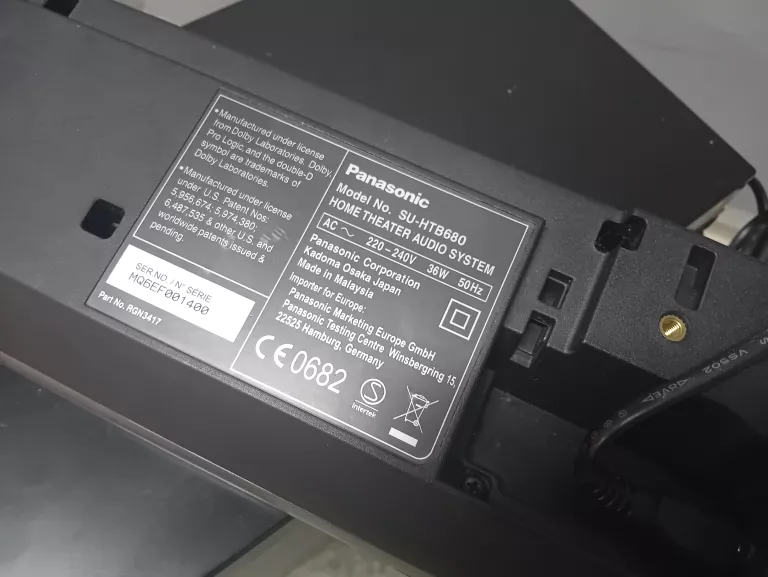SOUNDBAR PANASONIC SC-HTB680