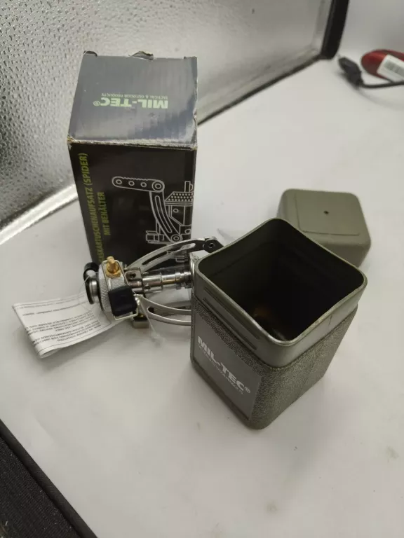 PALNIK TURYSTYCZNY MIL-TEC CAMPING BUTANE SPIDER BURNER