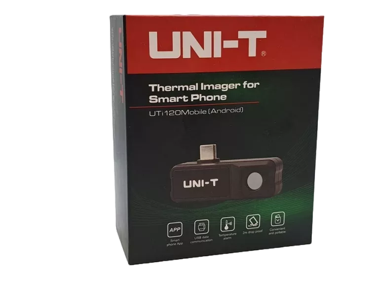 KAMERA TERMOWIZYJNA PIROMETR MIERNIK TEMPERATURY UNI-T UTI120MOBILE