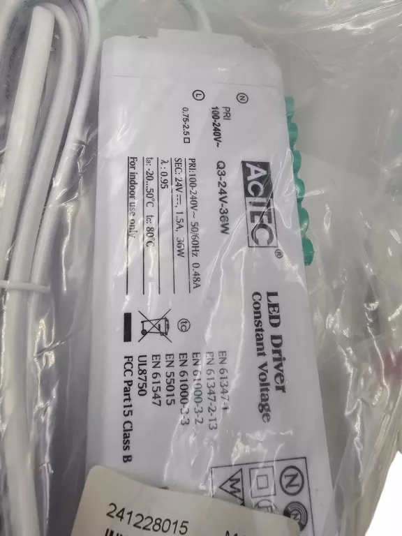 ACTEC Q8H STEROWNIK LED CV 24V, 75W + STEROWNIK Q3-24V-36W