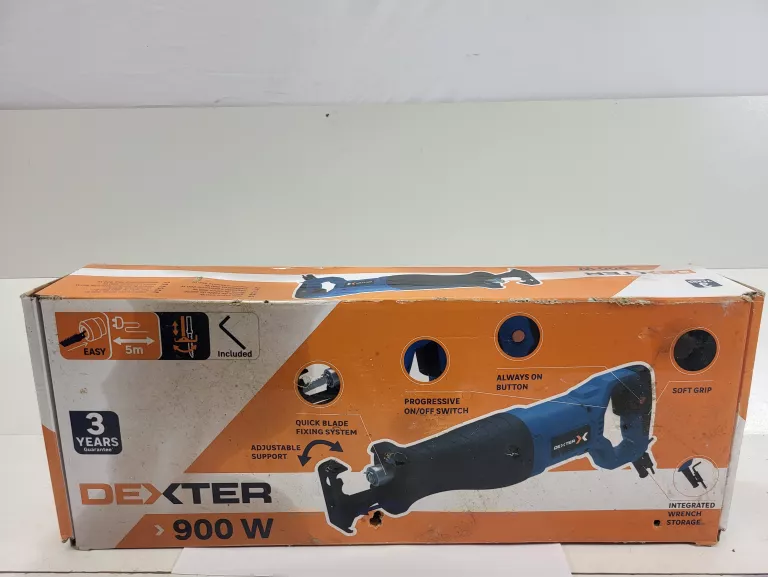 PIŁA SZABLASTA ELEKTRYCZNA DEXTER 900W LISICA PUDEŁKO