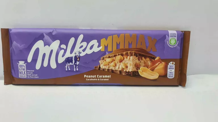 CZEKOLADA MILKAA PEANUT CARAMEL 276 G 11.08.25