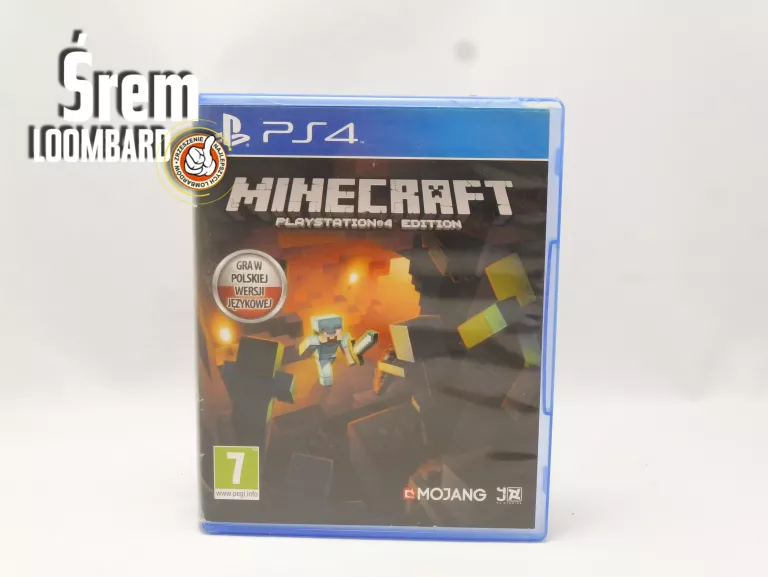 GRA MINECRAFT PS4, DB STAN!