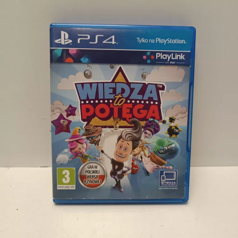 GRA WIEDZA TO POTĘGA DEKADY PS4