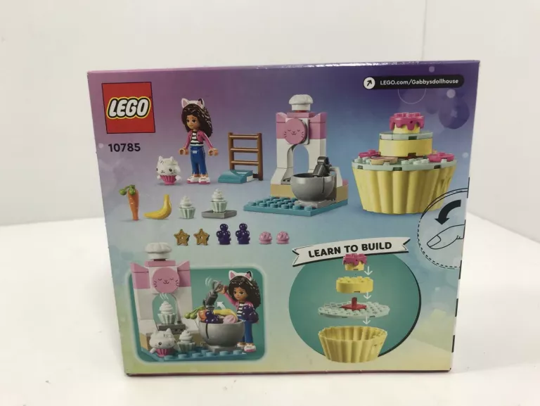 LEGO KOCI DOMEK GABI 10785 PIECZENIE TORTU Z ŁAKOTKIEM