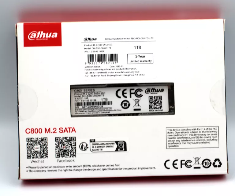 DYSK WEWNĘTRZNY DHUA C800 1TB